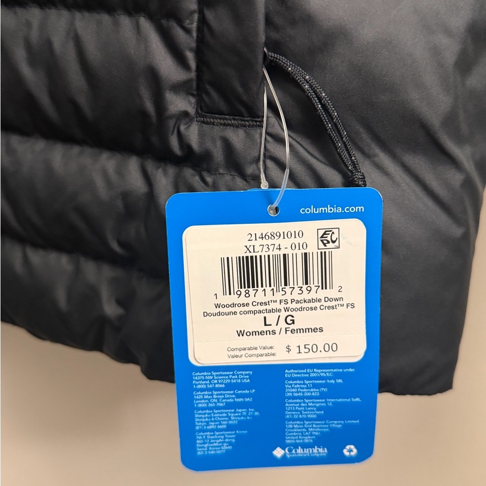 Columbia Black Packable Down Jacket - image 3